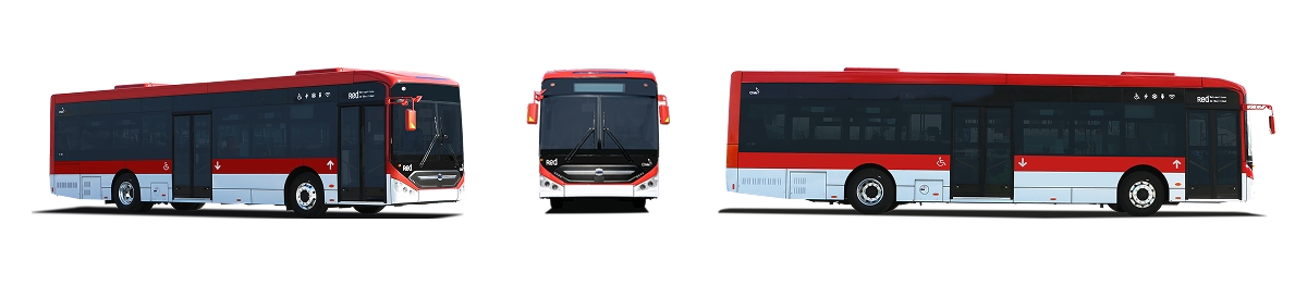 حافلة المدن الكهربائية LCK6126EVGDA34